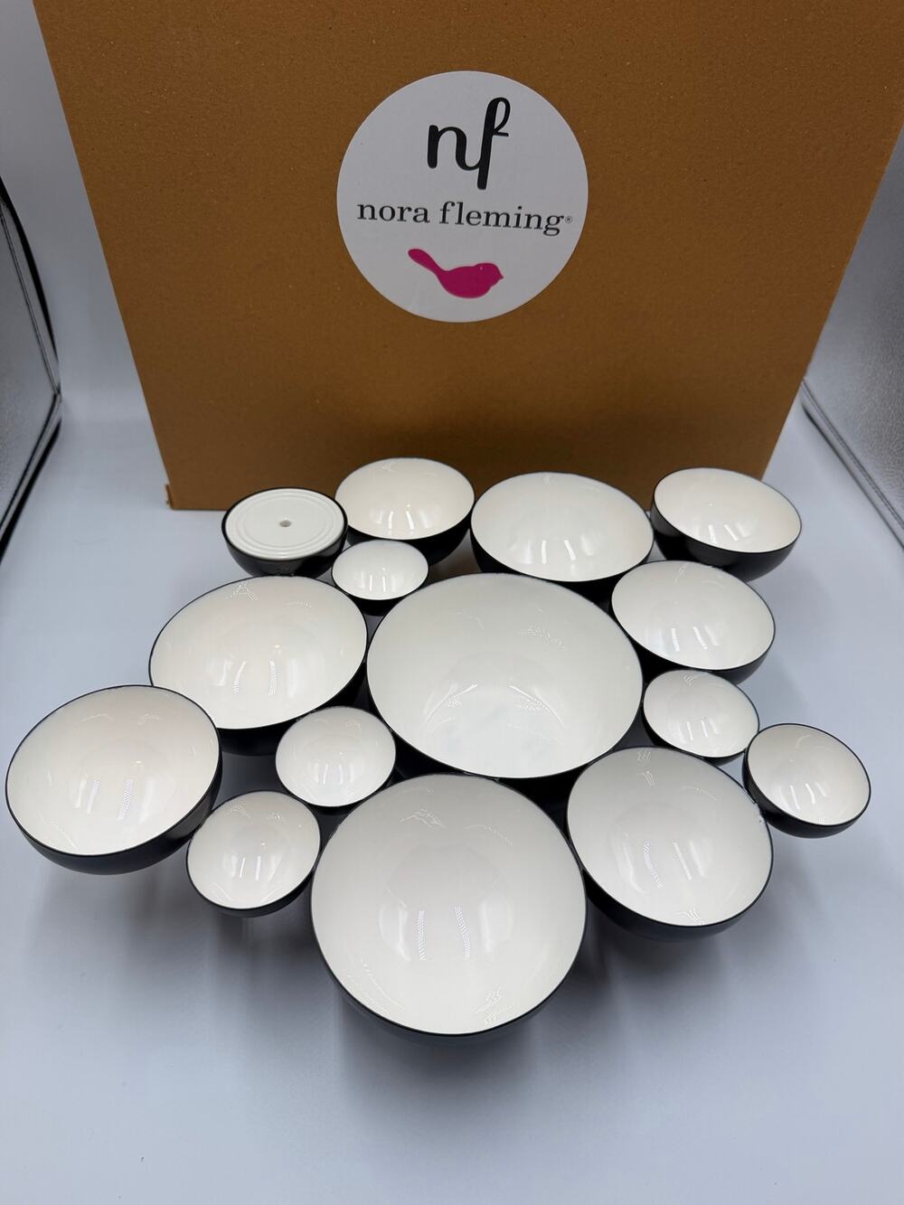Nora Fleming bubble bowl NEW